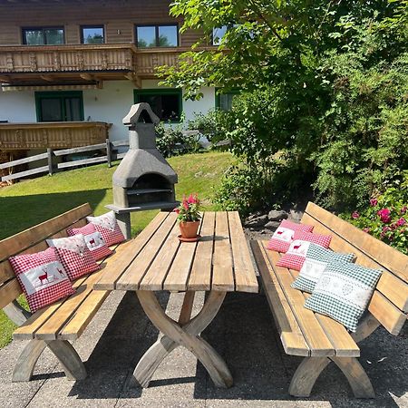 Ferienwohnung Steinbock Terrasse, Gartensauna, Garten, Grillplatz 斯达姆 外观 照片