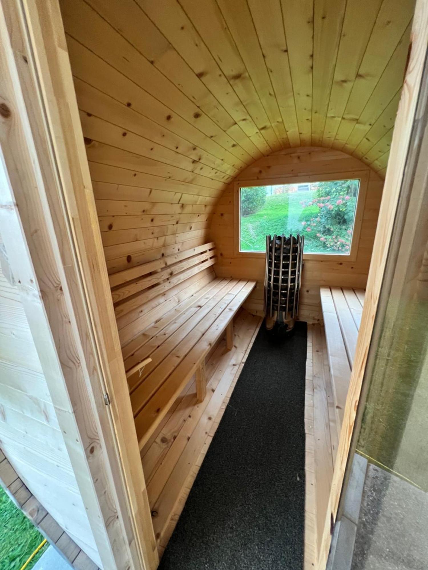 Ferienwohnung Steinbock Terrasse, Gartensauna, Garten, Grillplatz 斯达姆 外观 照片