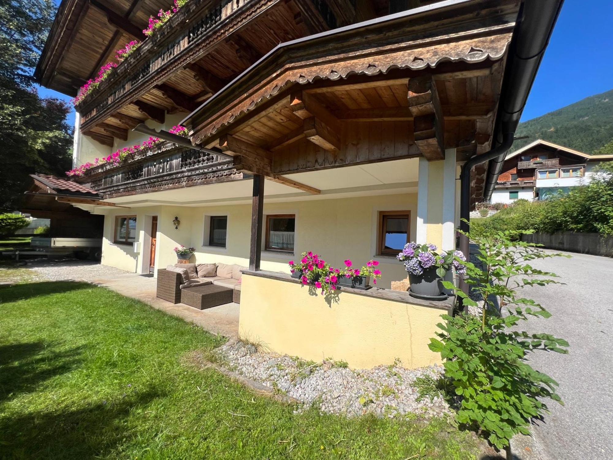 Ferienwohnung Steinbock Terrasse, Gartensauna, Garten, Grillplatz 斯达姆 外观 照片